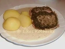 Grünkohlroulade mit Gorgonzola-Soße - Rezept