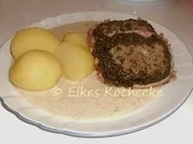 Grünkohlroulade mit Gorgonzola-Soße - Rezept