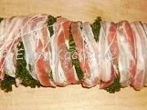 Grünkohlroulade mit Gorgonzola-Soße - Rezept - Bild Nr. 5