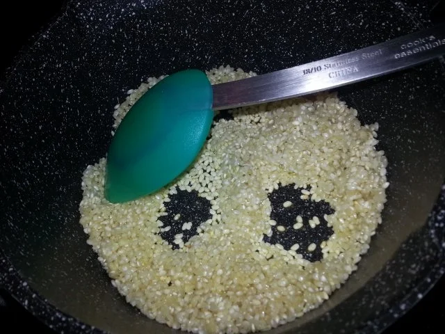 Rote Beete Risotto an gebackenen Wurzelgemüse und Schafskäse - Rezept - Bild Nr. 4