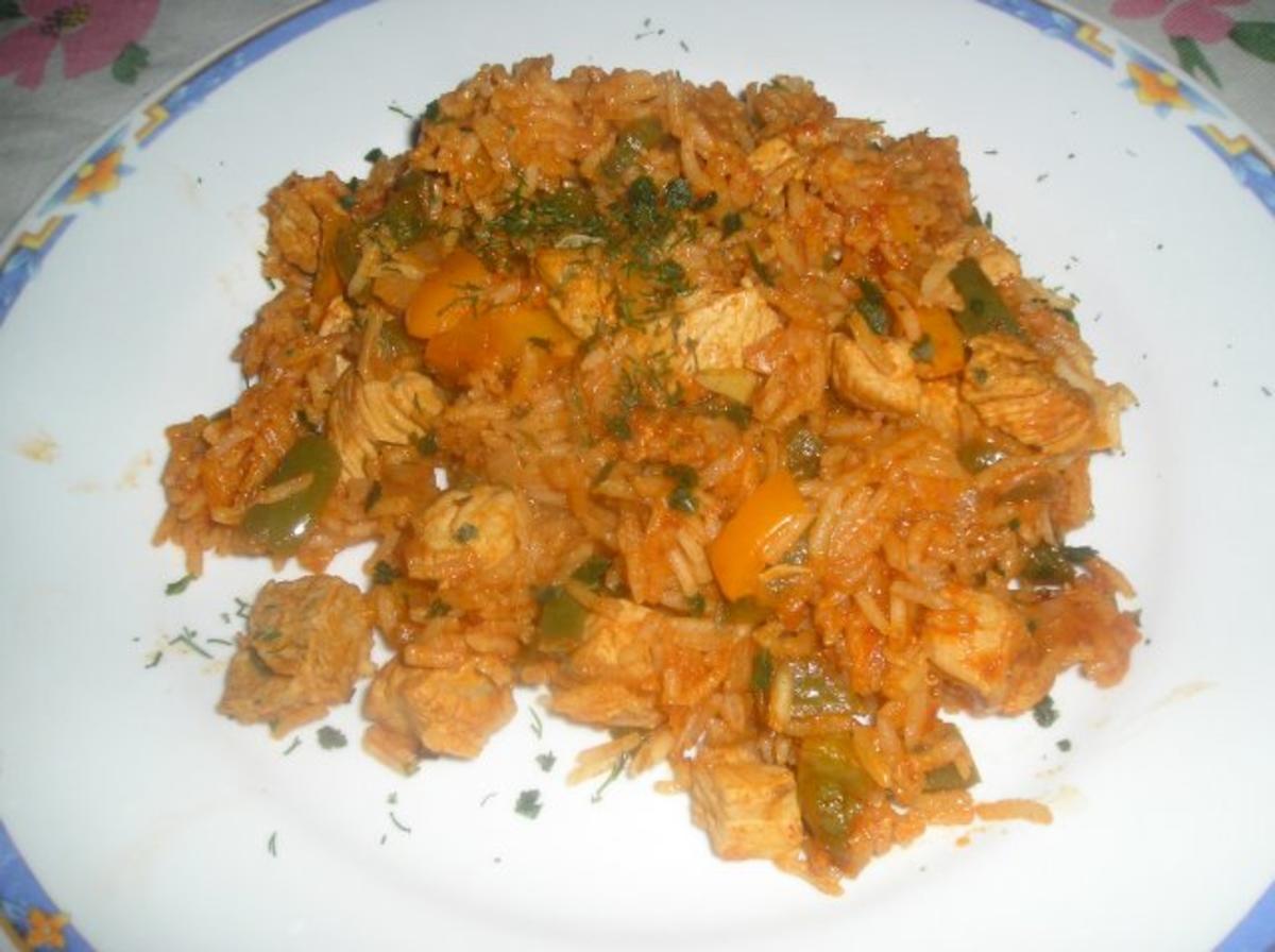 Reisfleisch mit Pute - Rezept Eingereicht von Kluger