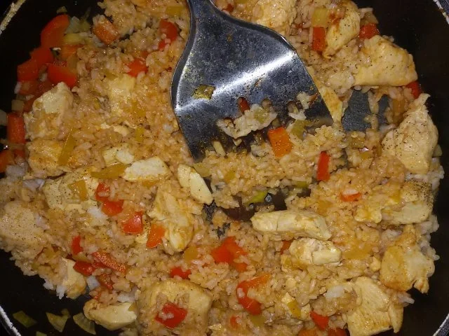 Hähnchen-Gemüse-Pfanne - Rezept