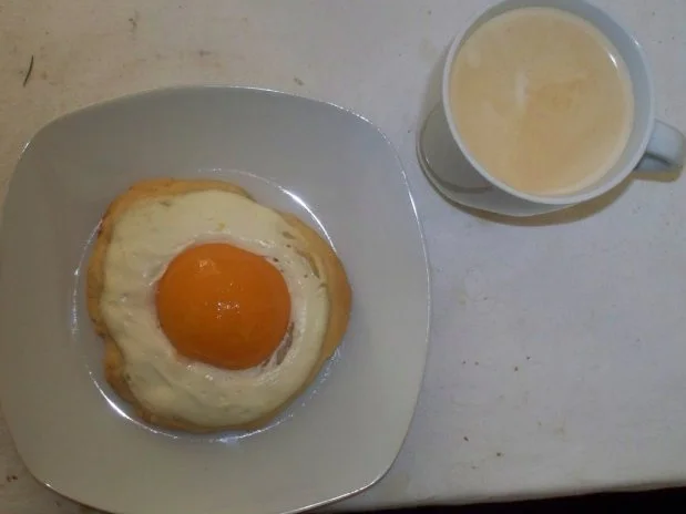 Süße "Spiegeleier" - Rezept