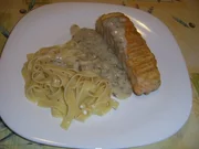 Lachs im Bierteigmantel - Rezept