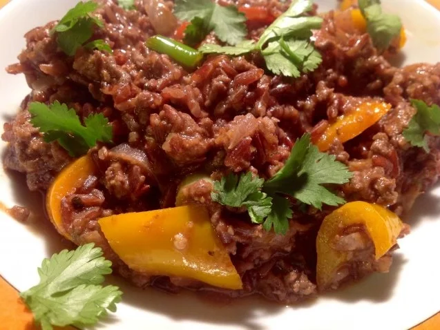 Rezept: Rote Reispfanne Bild Nr. 2 Rote Reispfanne - Rezept - Bild Nr. 2