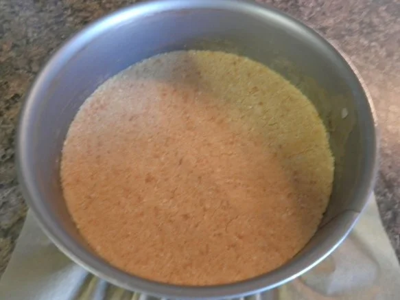 Rezept: White Chocolat Cheesecake ... with Raspberries ... Bild Nr. 7 White Chocolat Cheesecake ... with Raspberries ... - Rezept - Bild Nr. 7