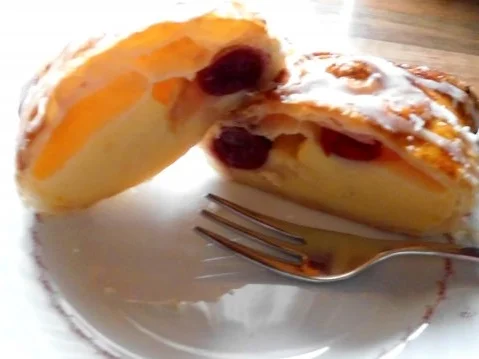 kirsch-pudding-kuchenteilchen - Rezept