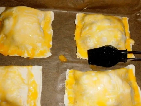 kirsch-pudding-kuchenteilchen - Rezept - Bild Nr. 8