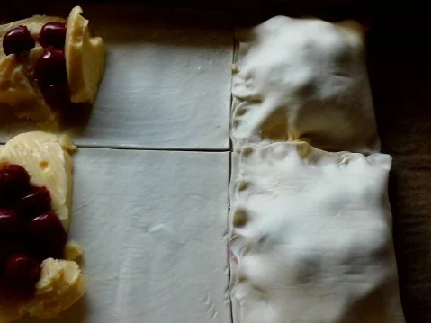 kirsch-pudding-kuchenteilchen - Rezept - Bild Nr. 7