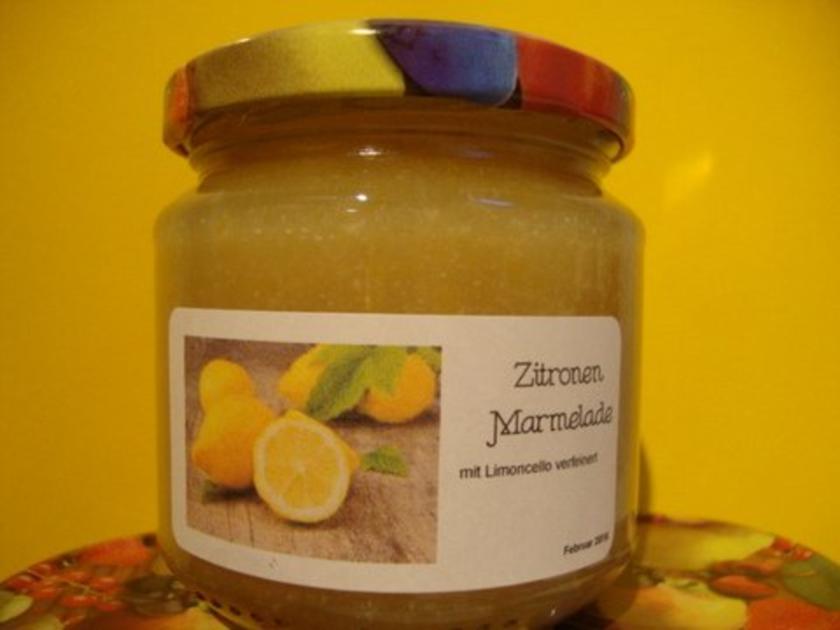 feincremige Zitronenmarmelade - Rezept mit Bild - kochbar.de