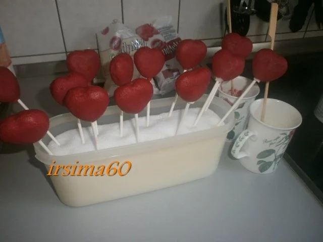 Cake Pop Herzen am Stiel - Rezept - Bild Nr. 13