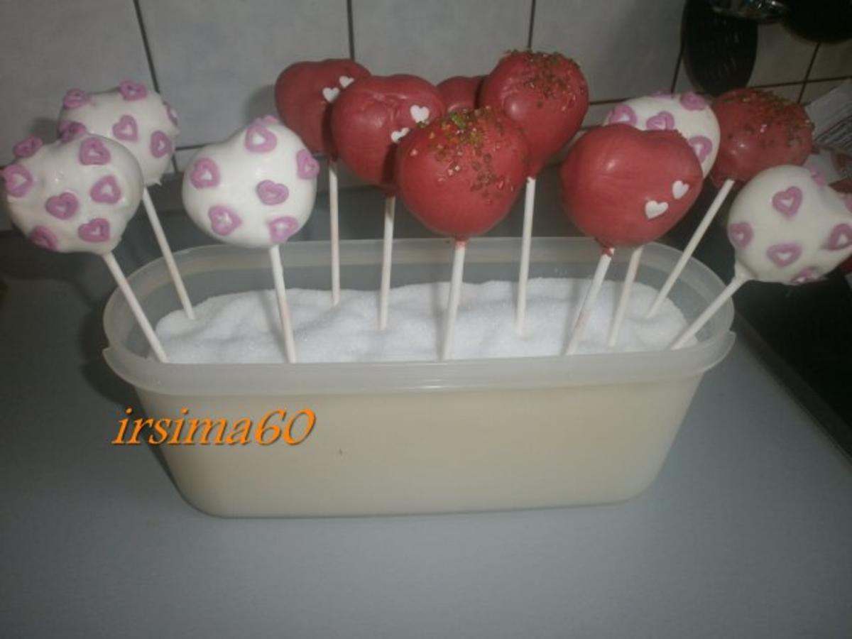 Cake Pop Herzen am Stiel - Rezept - Bild Nr. 16