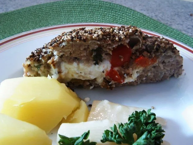 Gefüllter Hackbraten - Rezept - Bild Nr. 10