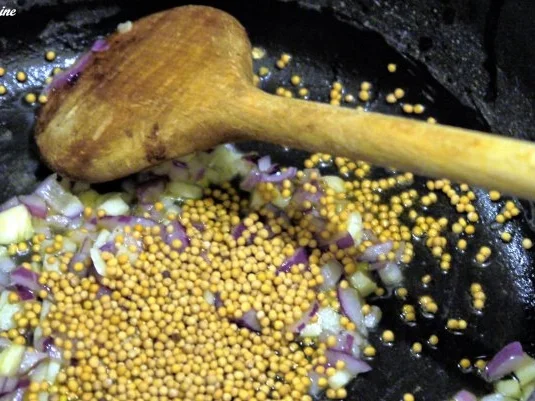 Skreifilet auf Senfrisotto - Rezept - Bild Nr. 4