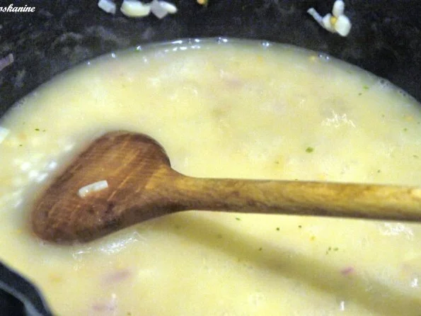 Skreifilet auf Senfrisotto - Rezept - Bild Nr. 6