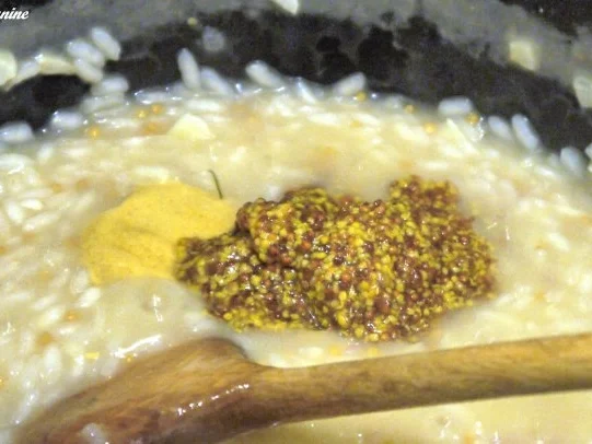 Skreifilet auf Senfrisotto - Rezept - Bild Nr. 7