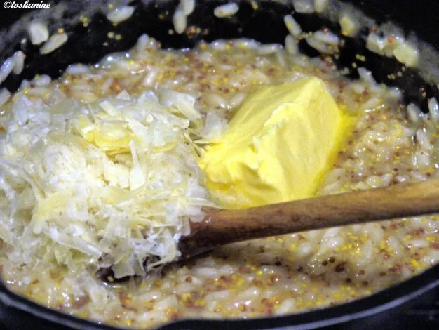 Skreifilet auf Senfrisotto - Rezept - Bild Nr. 8