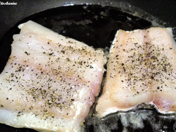 Skreifilet auf Senfrisotto - Rezept - Bild Nr. 9