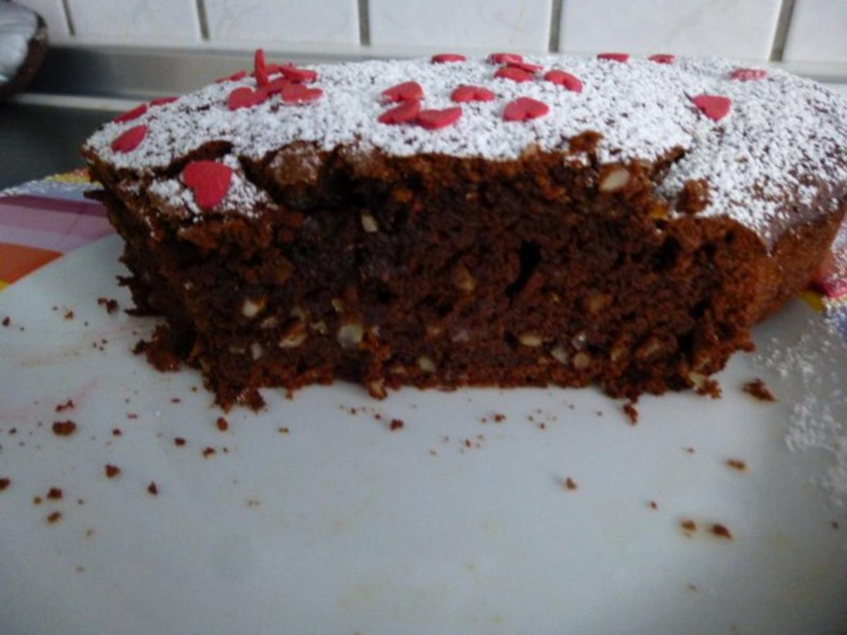 Schoko-Nuss-Kuchen - Rezept - Bild Nr. 12
