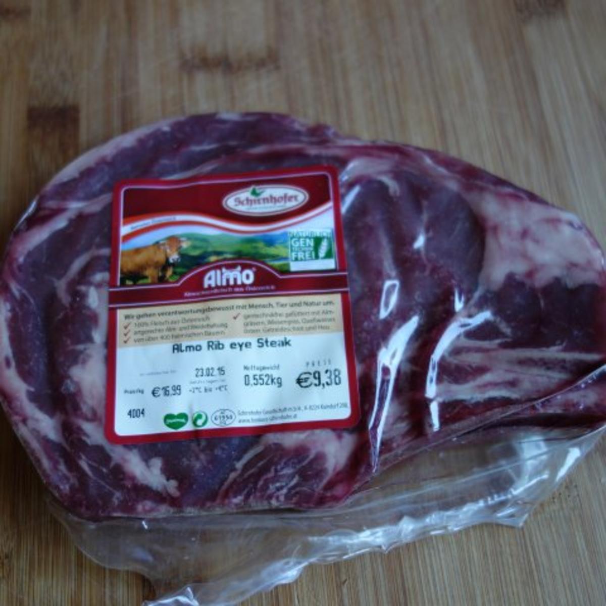 Rib eye Steak vom Almochs - Rezept - Bild Nr. 2