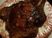 Rezept: Rib eye Steak vom Almochs Rib eye Steak vom Almochs - Rezept