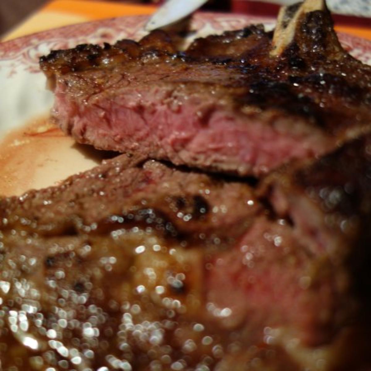 Rib eye Steak vom Almochs - Rezept - Bild Nr. 8