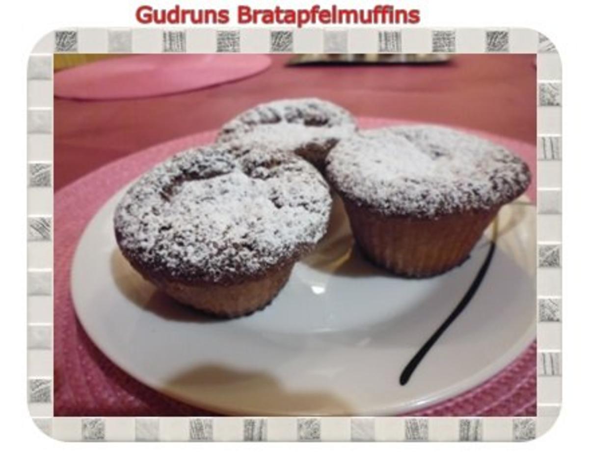 Muffins: Bratapfelmuffins - Rezept