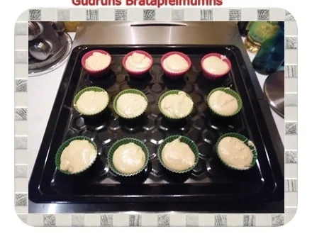 Rezept: Muffins: Bratapfelmuffins Bild Nr. 10 Muffins: Bratapfelmuffins - Rezept - Bild Nr. 10