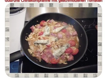 Gemüse: Chinakohlpfanne mit geschmolzenen Cherrytomaten - Rezept - Bild Nr. 10