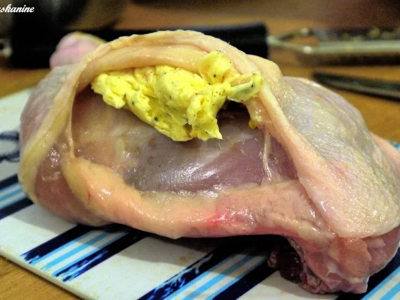 Parmesan-Rosenkohl mit Hähnchenschenkeln - Rezept - Bild Nr. 7