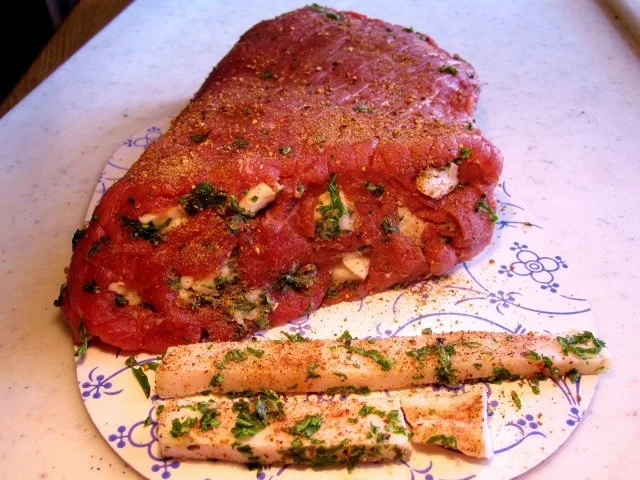 Rezept: Rinderbraten gespickt ... Bild Nr. 4 Rinderbraten gespickt ... - Rezept - Bild Nr. 4