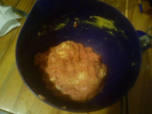 Rezept: Kartoffel-Möhrensuppe mit Frikadellen ala Silke Bild Nr. 3 Kartoffel-Möhrensuppe mit Frikadellen ala Silke - Rezept - Bild Nr. 3