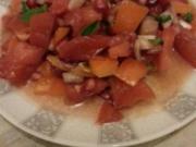 Granatapfel-Tomatensalat - Rezept