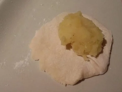 Rezept: Wareniki mit Creme Fraiche Bild Nr. 4 Wareniki mit Creme Fraiche - Rezept - Bild Nr. 4