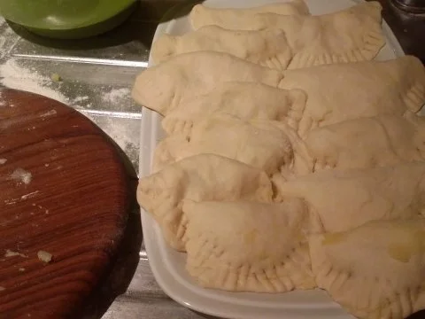 Rezept: Wareniki mit Creme Fraiche Bild Nr. 7 Wareniki mit Creme Fraiche - Rezept - Bild Nr. 7