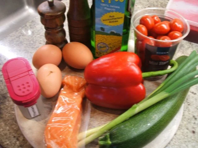 Rezept: Auflauf: Lachs-Gemüse-Auflauf Bild Nr. 2 Auflauf: Lachs-Gemüse-Auflauf - Rezept - Bild Nr. 2