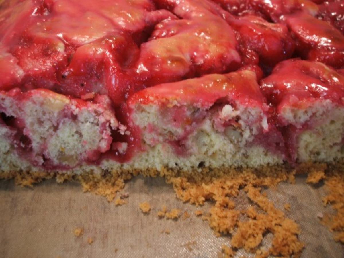 Backen; Roter Walnusskuchen - Rezept - Bild Nr. 11