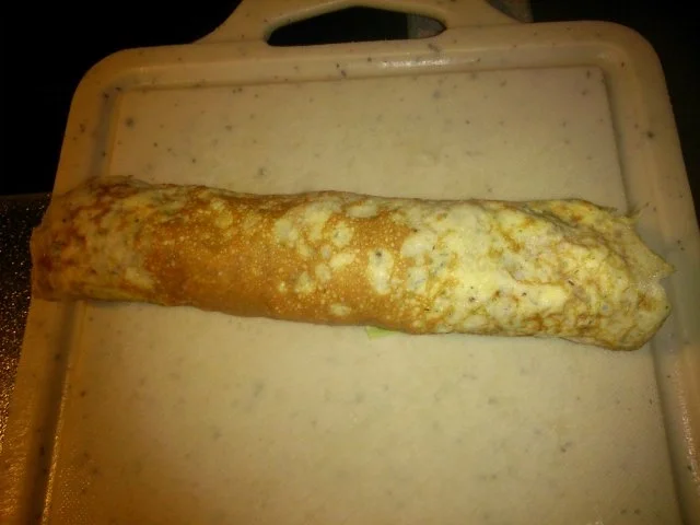 Omelette-Wraps mit Lachs - Rezept - Bild Nr. 6