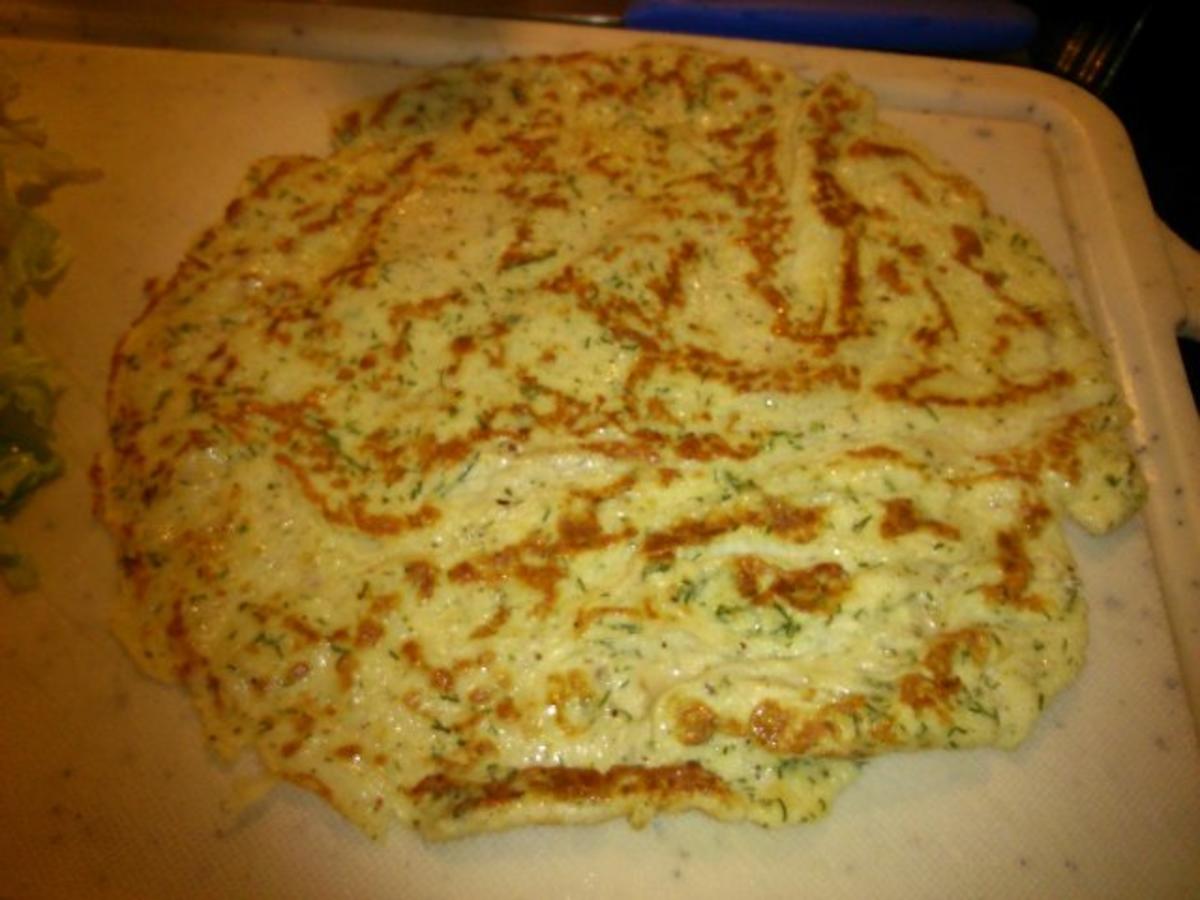 Omelette-Wraps mit Lachs - Rezept - Bild Nr. 2