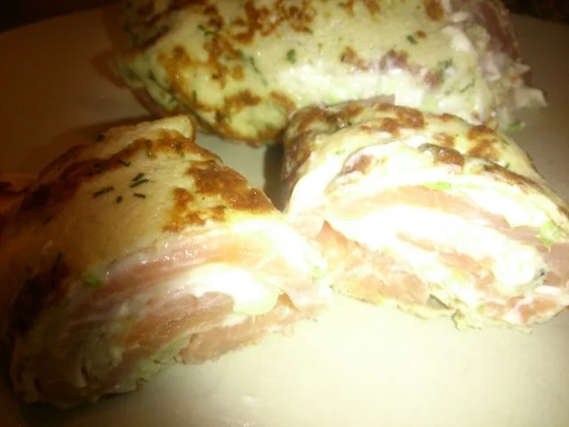 Omelette-Wraps mit Lachs - Rezept - Bild Nr. 7