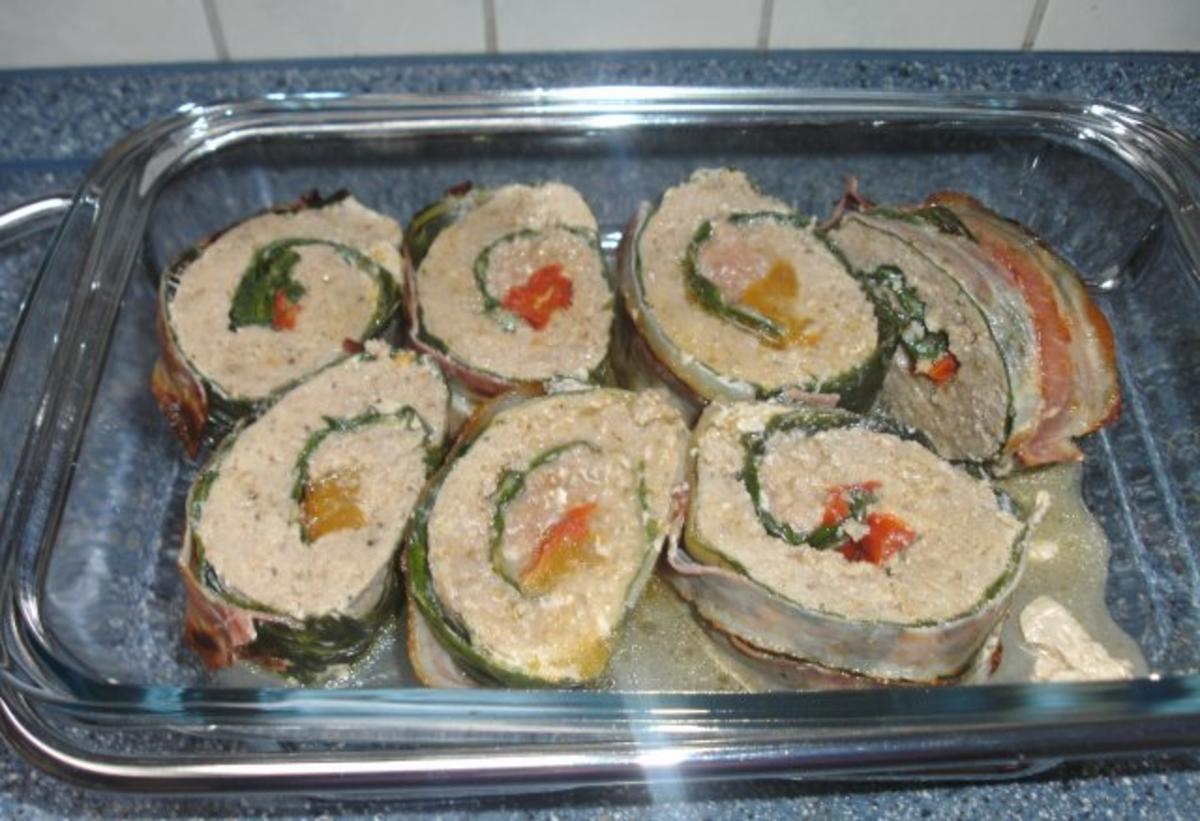 Bilder für Mangold-Hack-Rolle - Rezept