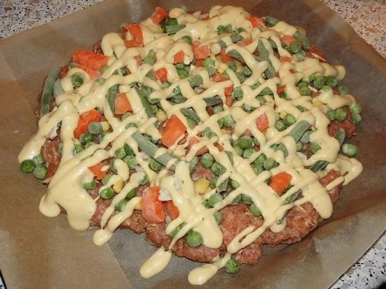 Hackpizza / Hacktorte für Männer und andere Leckermäuler - Rezept - Bild Nr. 3