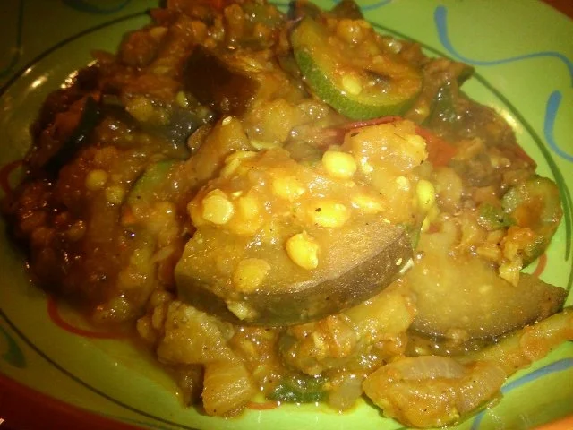 Ratatouille-Topf mit gelben Linsen - Rezept - Bild Nr. 3