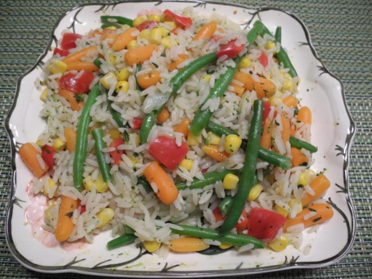 Gemüse - Reis - Pfanne - Rezept