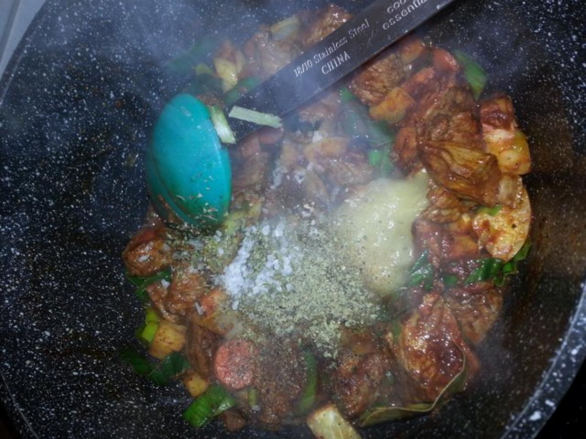 Irish Stew mit Polenta-Kartoffelpüree - Rezept - Bild Nr. 4