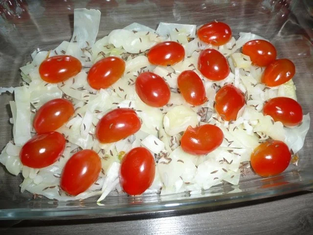 Weißkraut - Auflauf. - Rezept