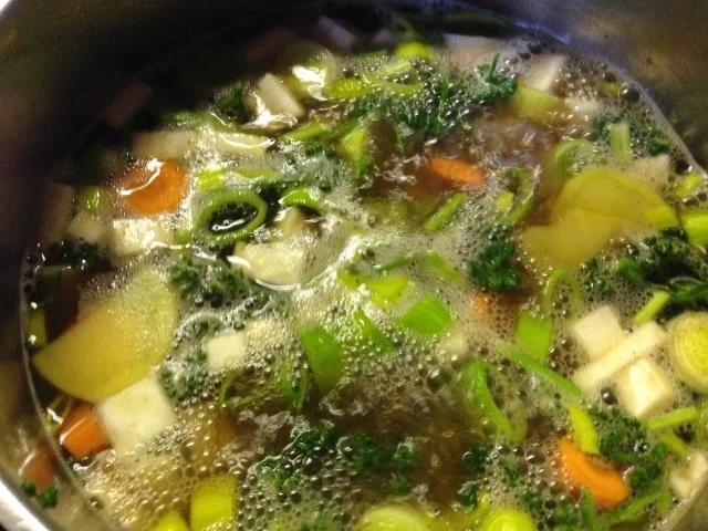 Rezept: Schnelle Kartoffelsuppe Bild Nr. 4 Schnelle Kartoffelsuppe - Rezept - Bild Nr. 4