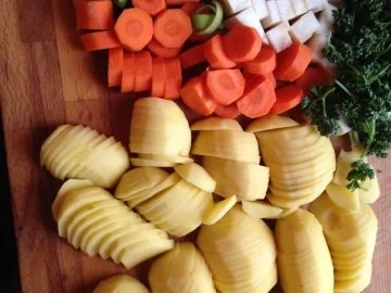 Rezept: Schnelle Kartoffelsuppe Bild Nr. 7 Schnelle Kartoffelsuppe - Rezept - Bild Nr. 7