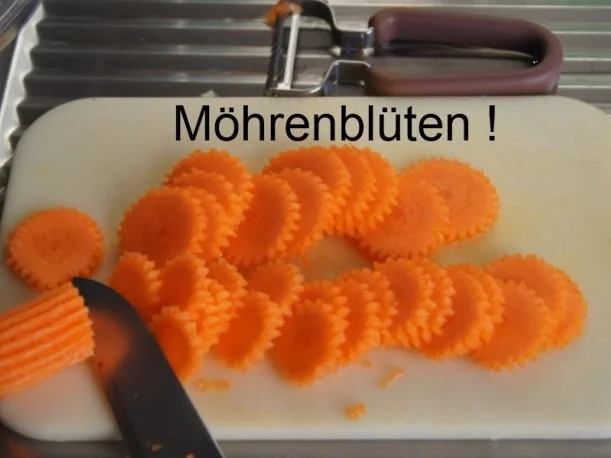 Regenbogen-Forelle mit Gemüse und Erbsen-Kartoffelstampf - Rezept - Bild Nr. 4