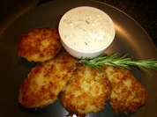 Kohlrabischnitzel mit Schnittlauchquark - Rezept